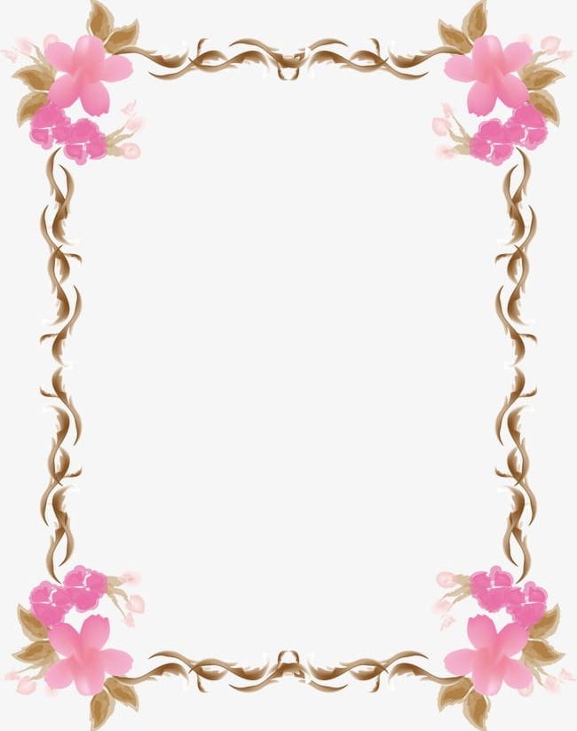 Pink Lace Border Photo Frame Angle PNG, Clipart, Angle Clipart, Border Clipart, Corner, Flowers, Frame Free PNG Download