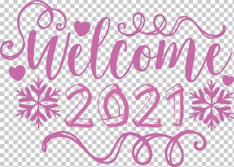 Welcome 2021 Year 2021 Year 2021 New Year PNG, Clipart, 2021 New Year, 2021 Year, Calligraphy, Flower, Geometry Free PNG Download