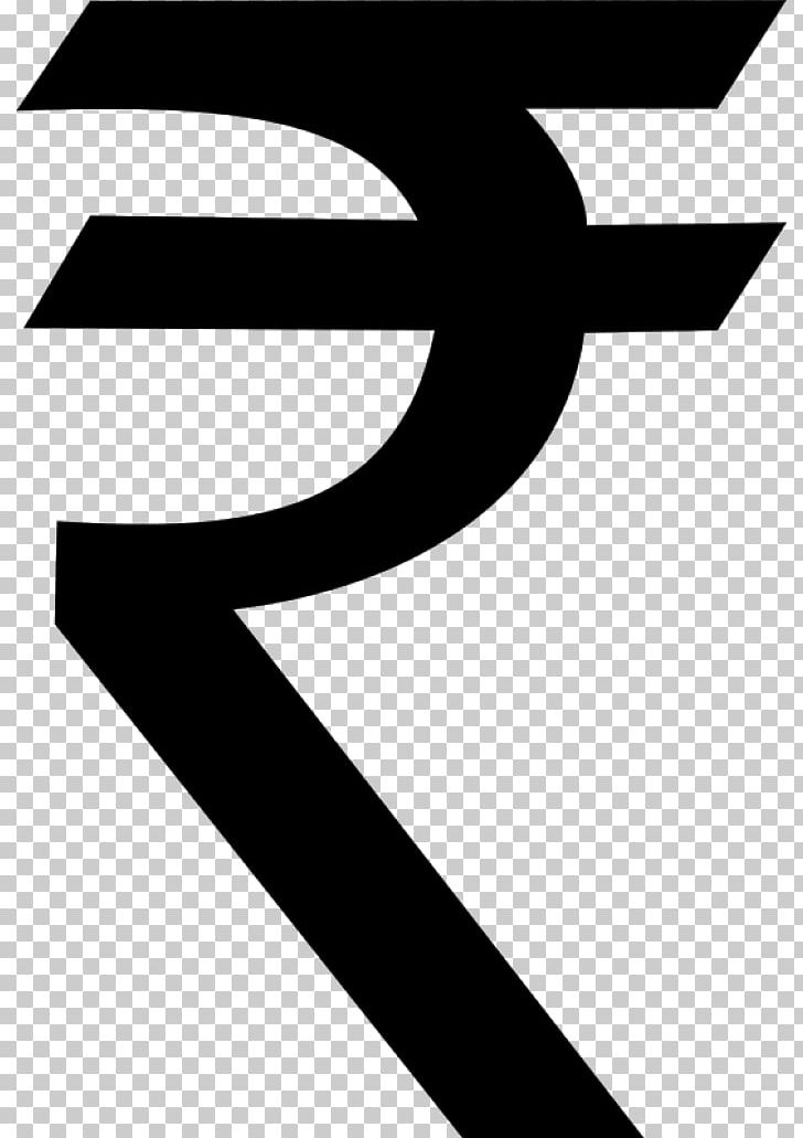 Indian Rupee Sign Computer Icons Symbol PNG, Clipart, Angle, Area, Artwork, Black, Black And White Free PNG Download