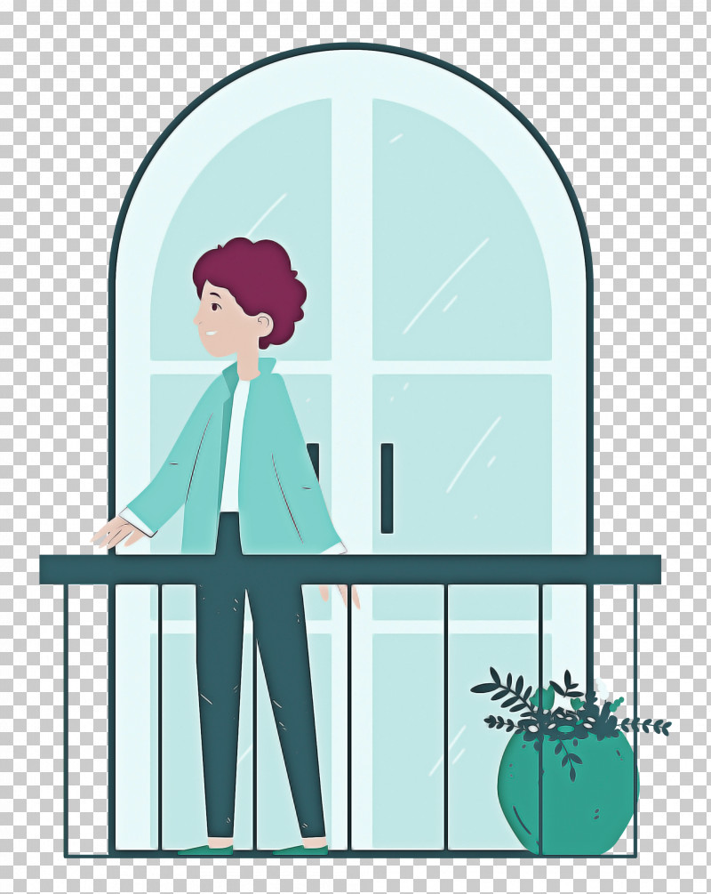 Balcony Home Rest PNG, Clipart, Balcony, Behavior, Cartoon, Conversation, Home Free PNG Download