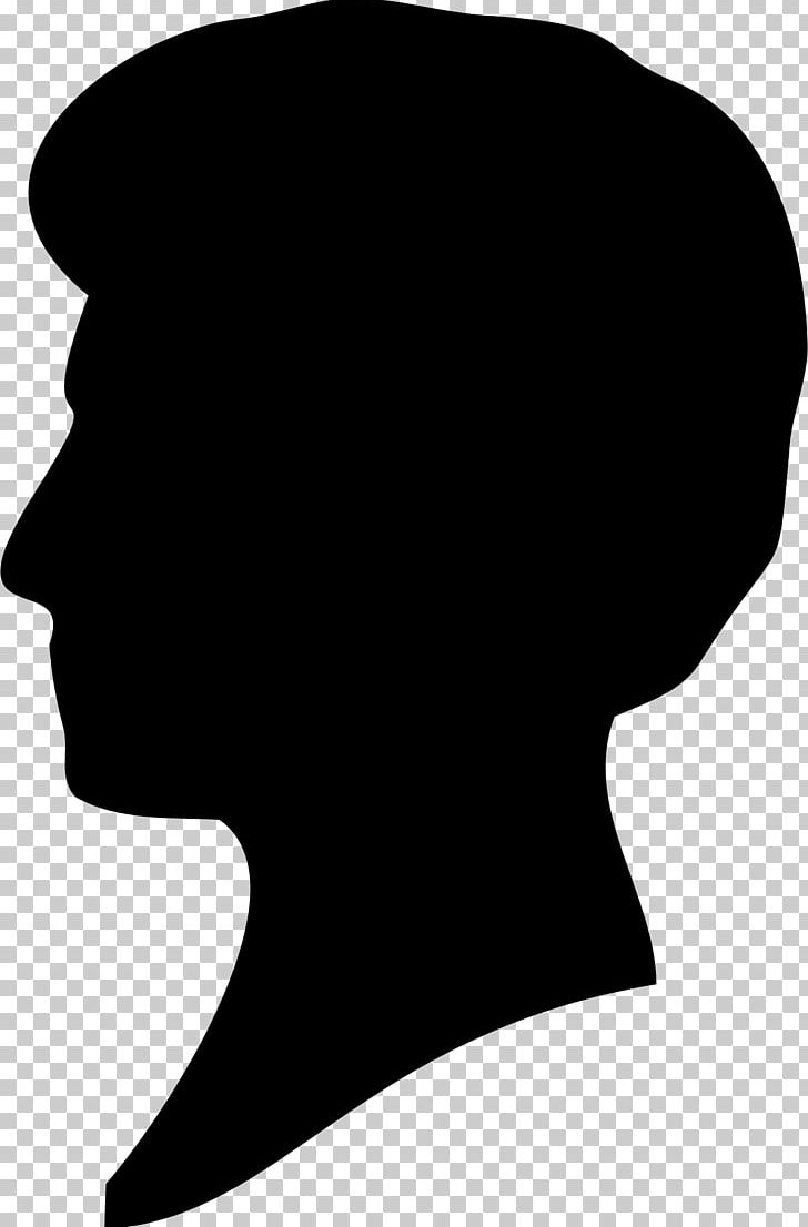 Silhouette Female PNG, Clipart, Animals, Art, Black, Black And White, Face Free PNG Download