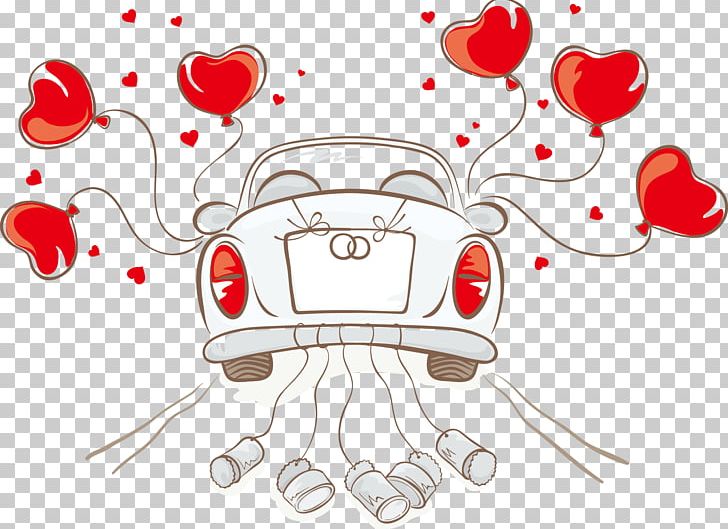 Wedding Invitation Car Illustration PNG, Clipart, Area, Art, Bride, Bridegroom, Cars Free PNG Download