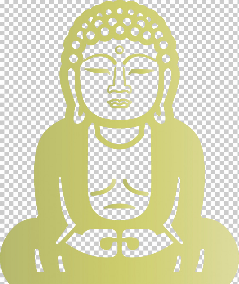 Green Head Meditation Yellow Sitting PNG, Clipart, Buddha, Green, Head, Meditation, Paint Free PNG Download