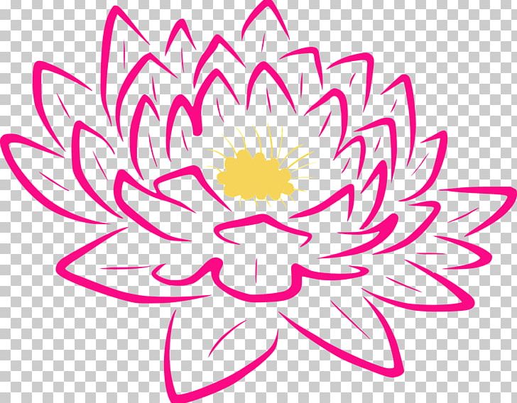 Floral Design Flower Lily Drawing Sacred Lotus PNG, Clipart, Chrysanths, Circle, Contour, Cut Flowers, Dahlia Free PNG Download