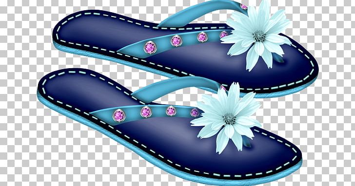 Slipper Flip-flops Shoe Footwear PNG, Clipart, Aqua, Blog, Blue, Creation, Deco Free PNG Download