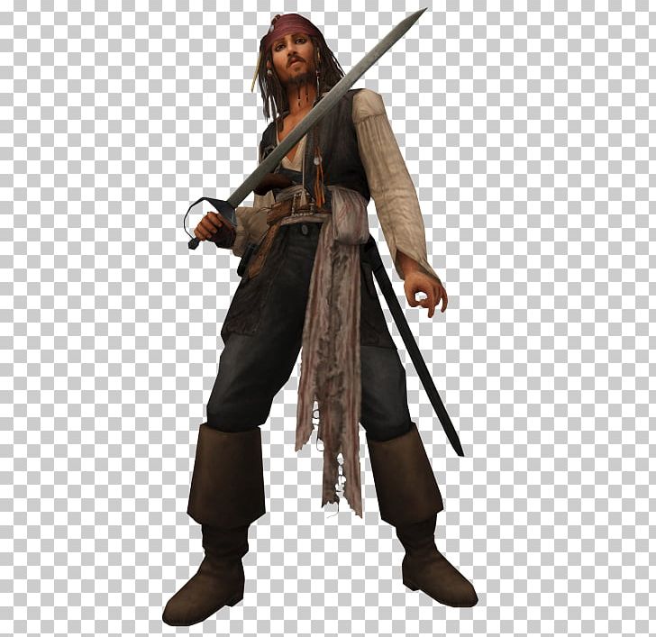 Kingdom Hearts III Jack Sparrow PlayStation 2 Pirates Of The Caribbean: The Curse Of The Black Pearl PNG, Clipart, Character, Cold Weapon, Costume, Figurine, Kingdom Hearts Free PNG Download