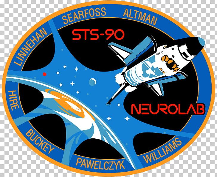 STS-90 Space Shuttle Program Kennedy Space Center Space Shuttle Columbia PNG, Clipart, Astronaut, Blue, Brand, European Environment Agency, Kennedy Space Center Free PNG Download