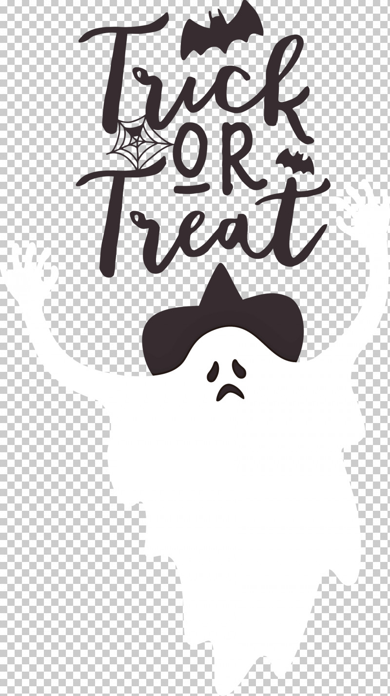 Trick Or Treat Trick-or-treating Halloween PNG, Clipart, Biology, Black, Black And White, Halloween, Logo Free PNG Download