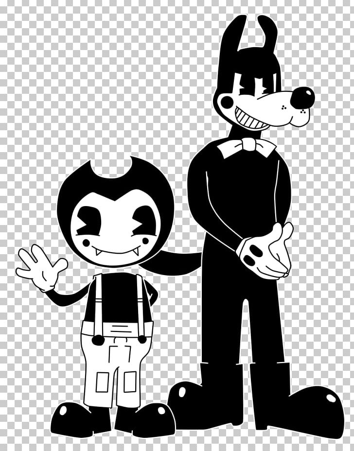 Bendy And The Ink Machine Art Black And White Blog Png