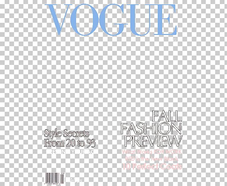 blank vogue magazine cover