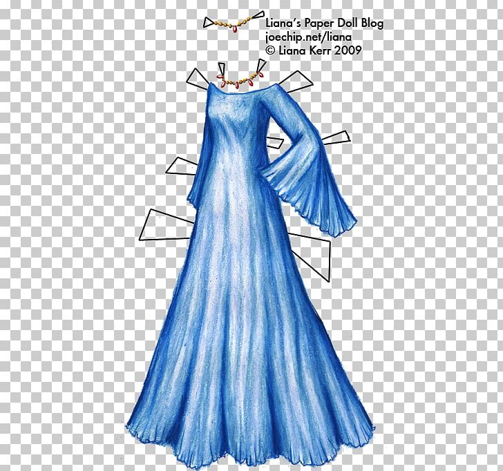 Shoulder Dress Drawing Gown PNG, Clipart, Art, Blue, Blue Evening Gown, Character, Clothing Free PNG Download