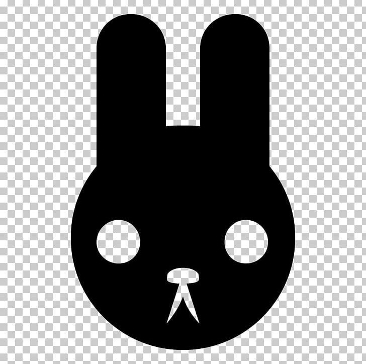 Rabbit Computer Icons PNG, Clipart, Animals, Black, Black And White, Carnivoran, Cat Free PNG Download