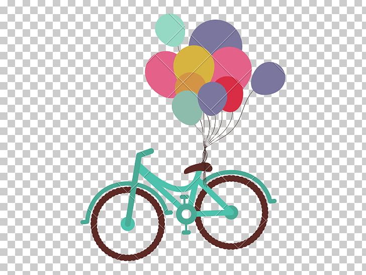 Bicycle Greeting & Note Cards Balloon Graphics PNG, Clipart, Balloon, Balloon Clipart, Balloons, Bicycle, Circle Free PNG Download