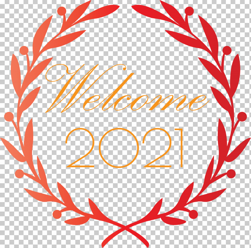 New Year 2021 Welcome PNG, Clipart, Floral Design, Free, Laurel Wreath, New Year 2021 Welcome, Wedding Gift Free PNG Download