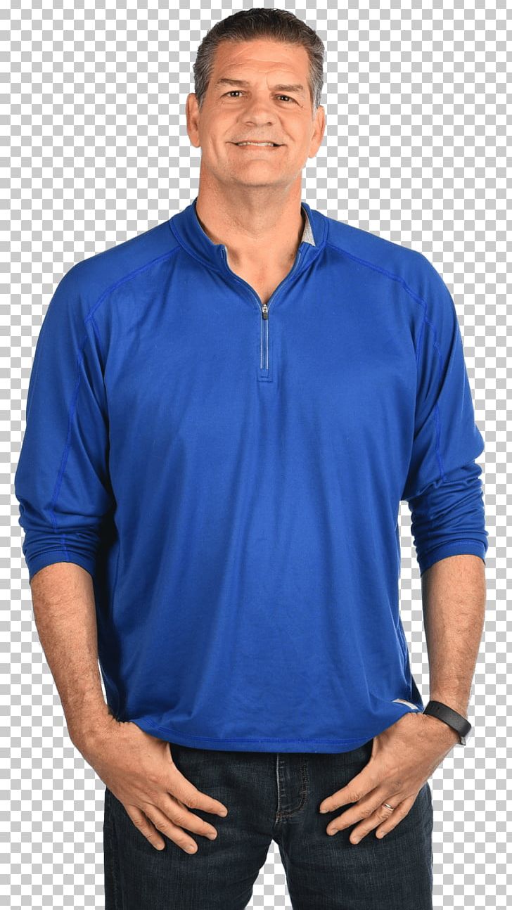 T-shirt Polo Shirt Crew Neck Sleeve Top PNG, Clipart, Blue, Clothing, Cobalt Blue, Cotton, Crew Neck Free PNG Download