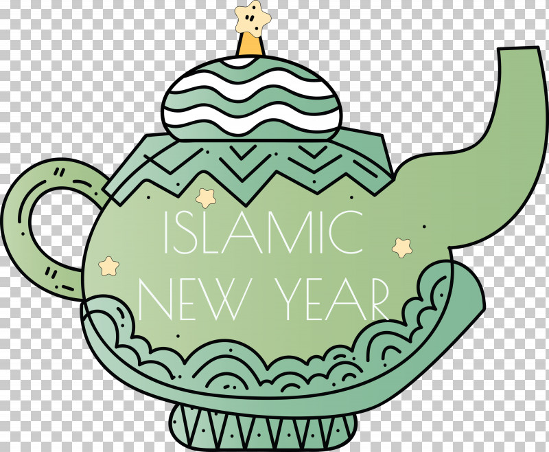 Islamic New Year Arabic New Year Hijri New Year PNG, Clipart, Arabic New Year, Cartoon, Christmas Day, Christmas Ornament, Green Free PNG Download