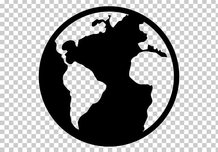 Earth Symbol Globe Computer Icons PNG, Clipart, Black, Black And White, Circle, Computer Icons, Cumle Free PNG Download