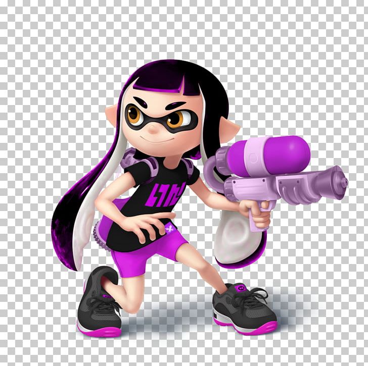 Splatoon Nintendo Switch Wii U Super Smash Bros. Video Game PNG, Clipart, Cartoon, Character, Downloadable Content, Fictional Character, Figurine Free PNG Download