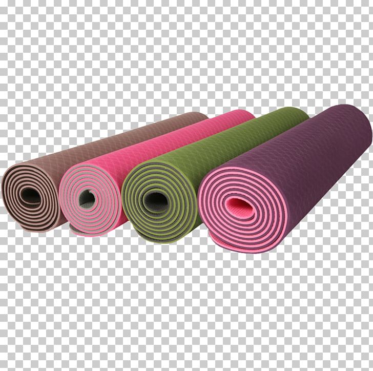 Yoga & Pilates Mats Thermoplastic Elastomer PNG, Clipart, Elastomer, Fitnesstraining, Lotus Design, Magenta, Mat Free PNG Download