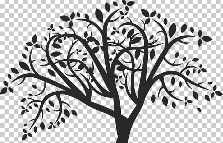 Tree Silhouette PNG, Clipart, Abstract, Art, Black And White, Branch, Drawing Free PNG Download