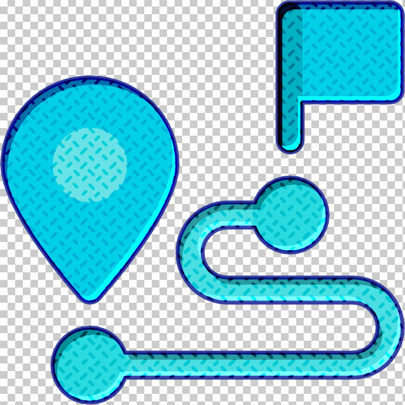 Maps & Location Icon Distance Icon Road Icon PNG, Clipart, Distance Icon, Geometry, Line, Mathematics, Meter Free PNG Download
