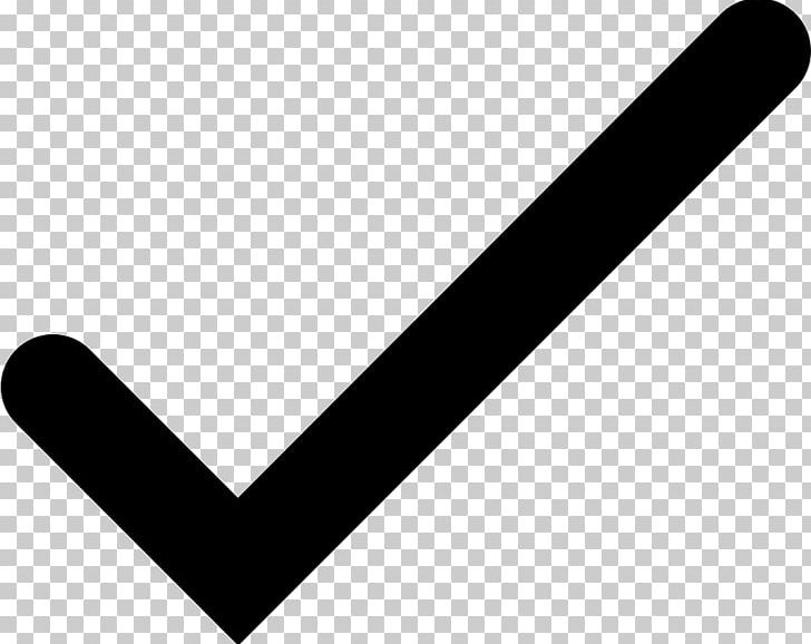 Check Mark Computer Icons PNG, Clipart, Angle, Black, Black And White, Cdr, Checkbox Free PNG Download