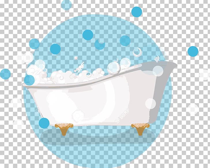 Bathtub Euclidean PNG, Clipart, Blue, Cartoon, Encapsulated Postscript, Foam, Furniture Free PNG Download