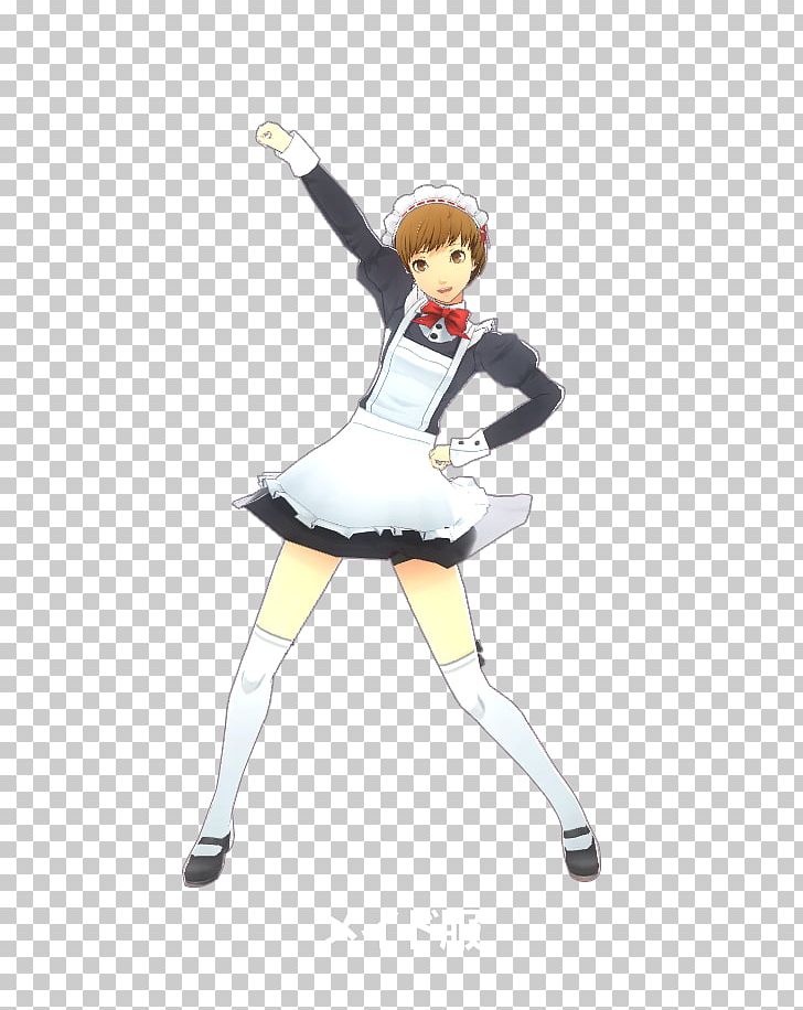 Shin Megami Tensei: Persona 4 Persona 4: Dancing All Night Chie Satonaka Naoto Shirogane Maid PNG, Clipart, Action Figure, Anonymous, Character, Chie Satonaka, Clothing Free PNG Download