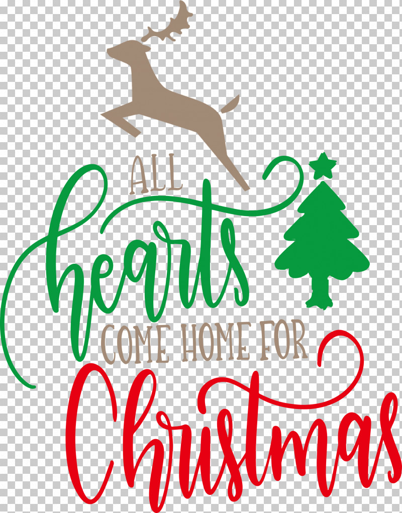 Christmas Hearts Xmas PNG, Clipart, Christmas, Christmas Day, Christmas Decoration, Deer, Hearts Free PNG Download