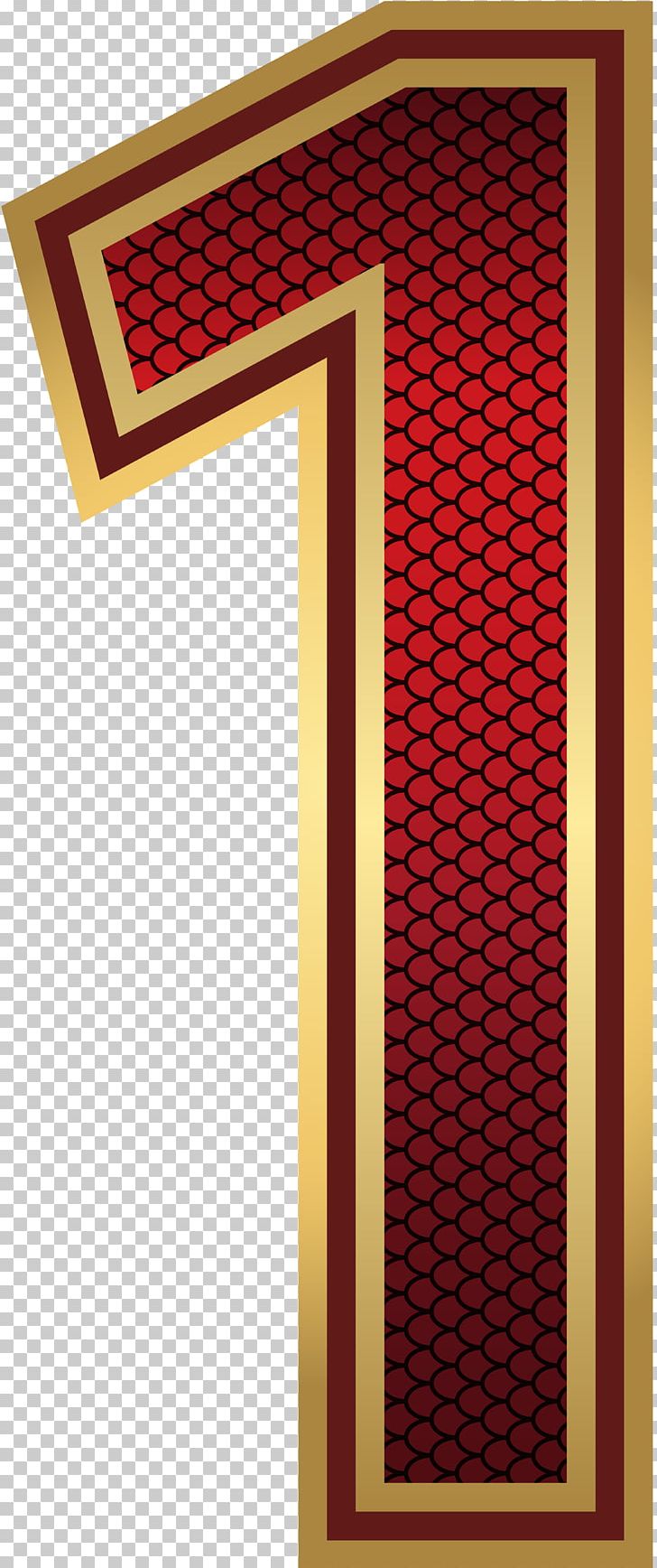 Red And Gold Number One PNG, Clipart, 3d Rendering, Angle, Clipart ...