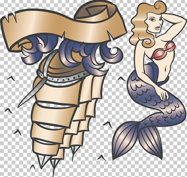 Sticker Mermaid Wall Decal Illustration PNG, Clipart, Arm, Art, Artwork, Balloon Cartoon, Cartoon Free PNG Download