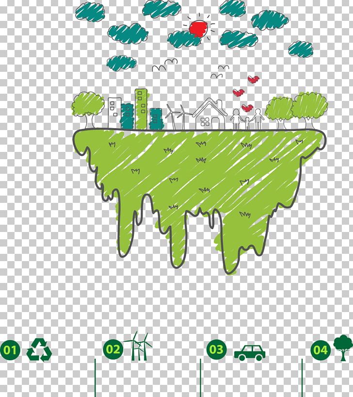 Environmental Protection Natural Environment Illustration PNG, Clipart, Area, Background Green, Border, Building, Building Vector Free PNG Download