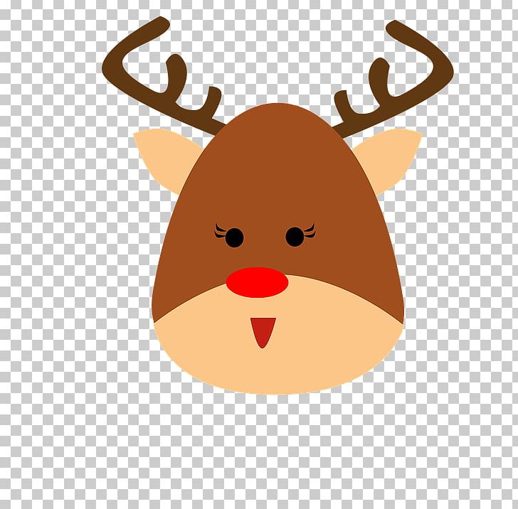 Rudolph Reindeer Santa Claus Christmas PNG, Clipart, Antler, Cartoon, Christmas, Christmas Decoration, Christmas Ornament Free PNG Download