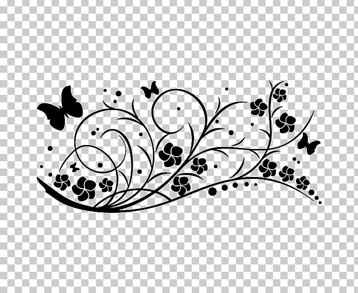 Drawing Flower Vine Art PNG, Clipart, Black, Black And White, Branch, Circle, Decorative Arts Free PNG Download