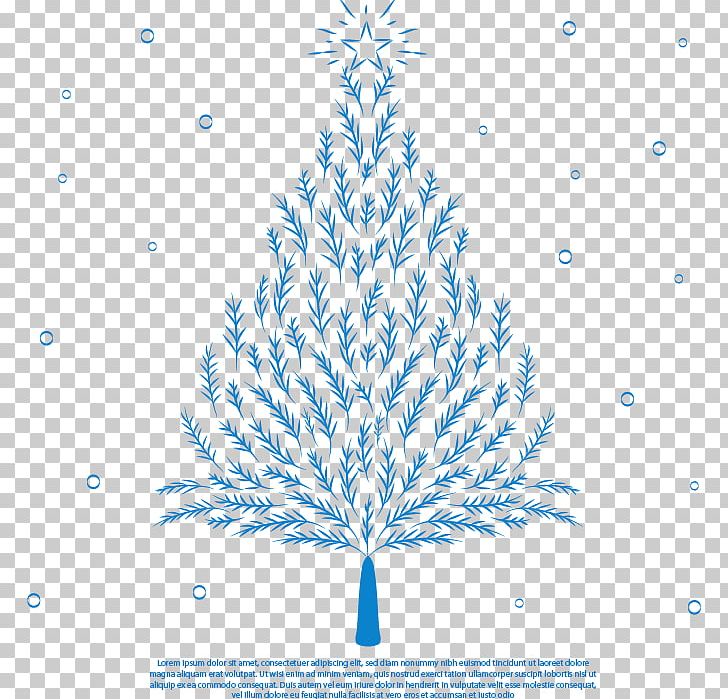 Spruce Christmas Tree Drawing PNG, Clipart, Blue, Blue Vector, Branch, Chr, Christmas Decoration Free PNG Download
