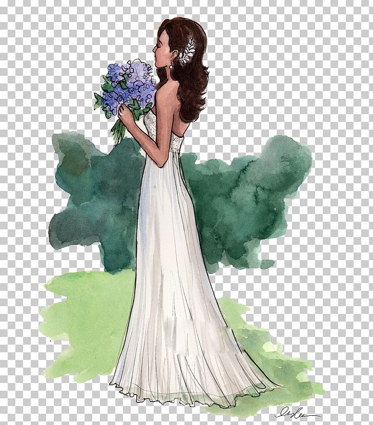 Wedding Dress Bride Illustration PNG, Clipart, Bride And Groom, Bride Groom, Brides, Bride Vector, Cartoon Bride And Groom Free PNG Download