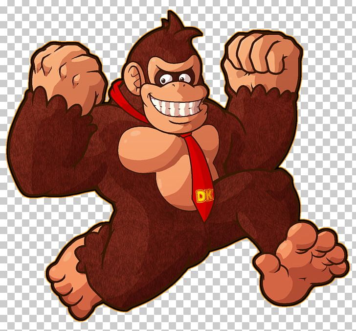 Donkey Kong Country Mario Kart 8 Deluxe Gorilla PNG, Clipart, Arm, Art ...