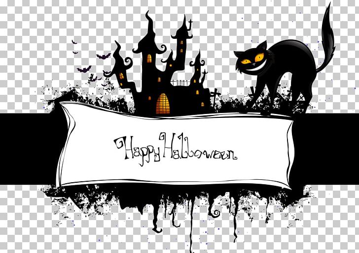 Halloween Wall Decal Party Poster PNG, Clipart, Advertising, Banner, Cartoon, Computer Wallpaper, Design Free PNG Download