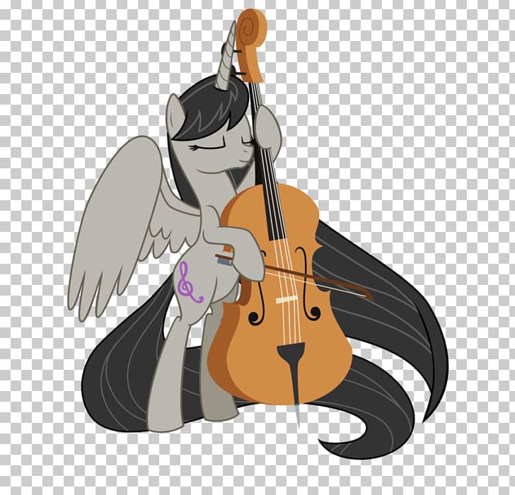 My Little Pony Winged Unicorn Violin Princess Luna PNG, Clipart, Alicorn, Bowed String Instrument, Cartoon, Cello, Deviantart Free PNG Download