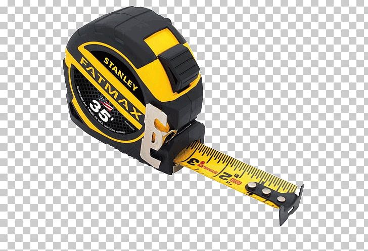 Tape Measures Stanley Hand Tools Stanley FatMax PNG, Clipart, Blade, Dewalt, Foot, Hand Tool, Hardware Free PNG Download