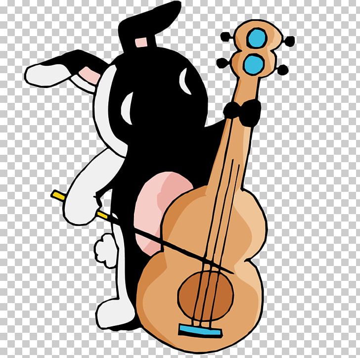 Violin Guitar PNG, Clipart, Black, Bowed String Instrument, Bunny, Cartoon Violin, Cello Free PNG Download