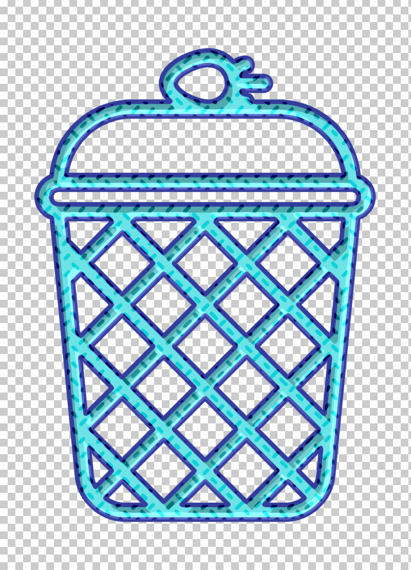 Ice Cream Icon Waffle Cup Icon Waffle Icon PNG, Clipart, Aqua, Basket, Blue, Ice Cream Icon, Storage Basket Free PNG Download