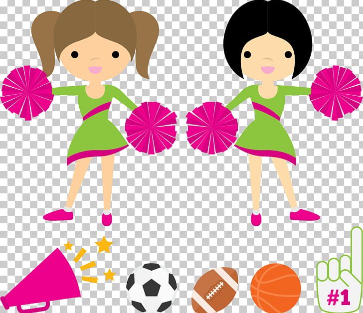 Cheerleader Euclidean PNG, Clipart, Area, Artwork, Balloon Cartoon, Cartoon, Cartoon Character Free PNG Download