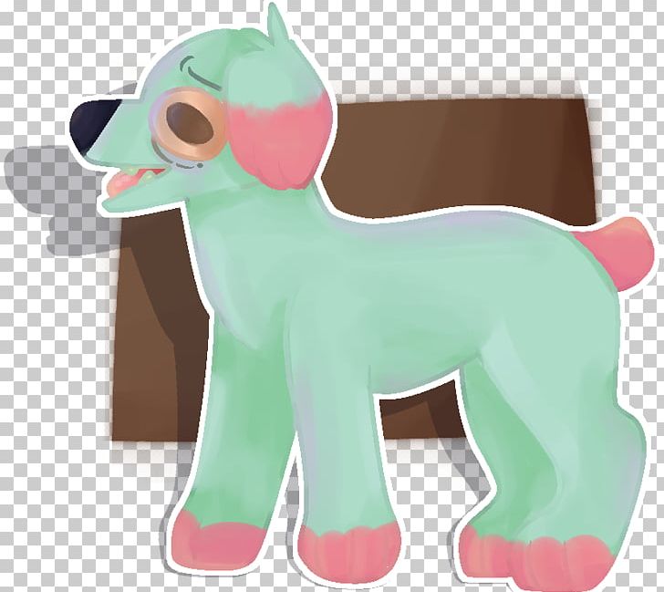 Dog Green Character Animal Animated Cartoon PNG, Clipart, Animal, Animal Figure, Animated Cartoon, Carnivoran, Character Free PNG Download