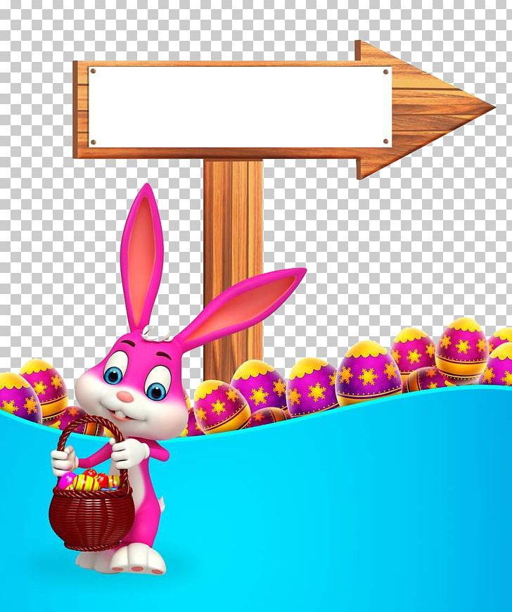 Easter Bunny Arrow Stock Photography Illustration PNG, Clipart, Animals, Arrow, Arrows, Art, Basket Free PNG Download