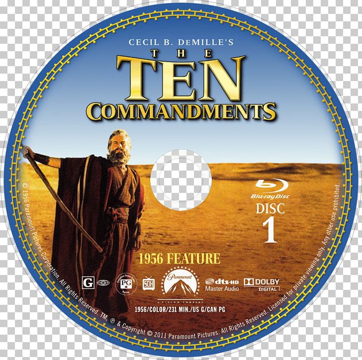 Blu-ray Disc Ten Commandments DVD Film Disk PNG, Clipart, Bluray Disc, Com, Compact Disc, Disk Image, Download Free PNG Download