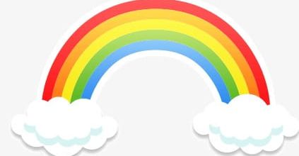 Rainbow Clouds PNG, Clipart, Cartoon, Cartoon Rainbow, Clouds, Clouds Vector, Color Free PNG Download