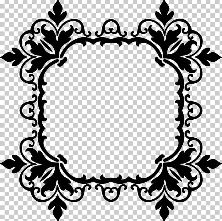 Frames Damask Ornament PNG, Clipart, Black, Black And White, Circle, Computer Icons, Craft Free PNG Download
