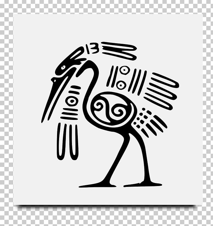 Mexico Symbol Motif PNG, Clipart, Ancient Mexico, Art, Beak, Bird, Black And White Free PNG Download