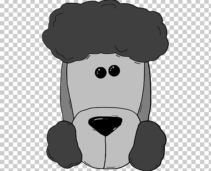Dog Puppy Face Black And White Png Clipart Bear Black Black
